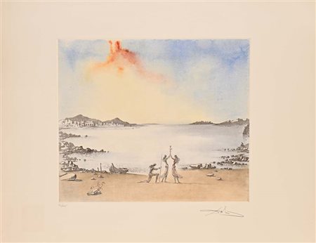 Salvador Dalì Figueres 1904-Figueres 1989 Le Baie de Port Lligat...