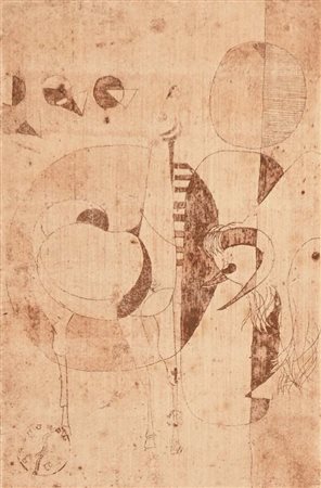 Gaetano Pompa Forenza 1933-Orbetello 1998 Composizione 1958...