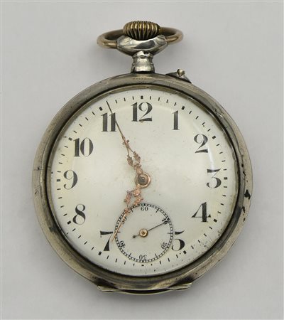 Orologio da tasca, Svizzera, primi 900, argento 800/1000 CASSA: in argento...