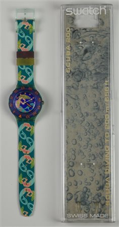 SWATCH SCUBA, 1993 mod. SAILOR'S JOY, cod. SDG100 anno 1993 Completo di...