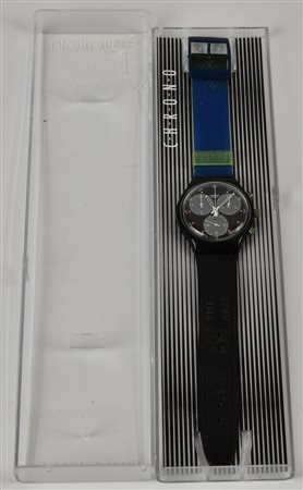 SWATCH CHRONO 1990 Completo di scatola e documenti originali L'orologio non è...