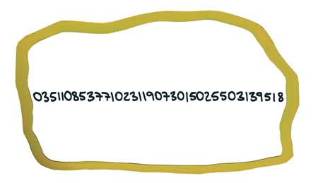 Pistoletto Michelangelo Frattale, 1999/2000 specchio e smalto, cm. 57x75...