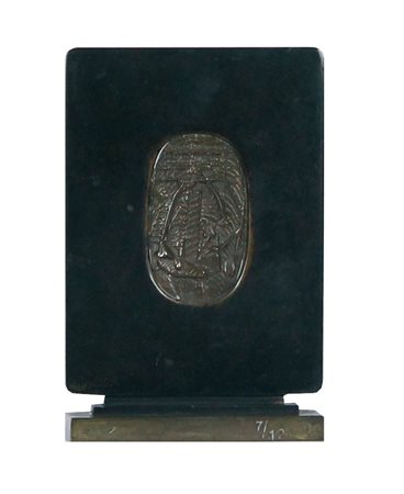 Pomodoro Giò Composizione, 1956 scultura in bronzo, h. cm. 15,5, es. 7/12...