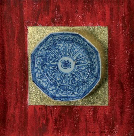 De Vilde Evan Sole Blu, 2012 antica porcellana cinese del XVIII secolo su...