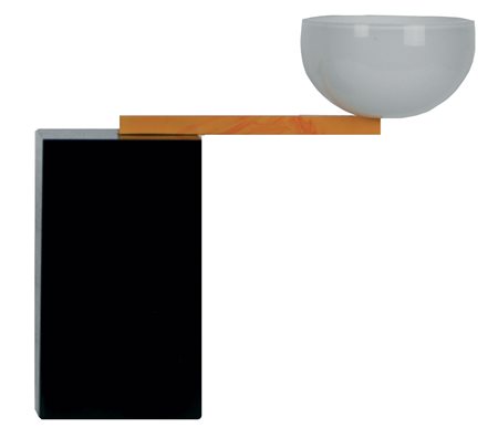 Tadini Emilio Senza titolo scultura in vetro di Murano, cm. 24x10x26, es....