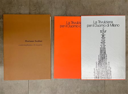 EDIZIONI D'ARTE (FLORIANO BODINI E TRIVULZIANA, MILANO) - Lotto unico di 2 edizioni d'arte