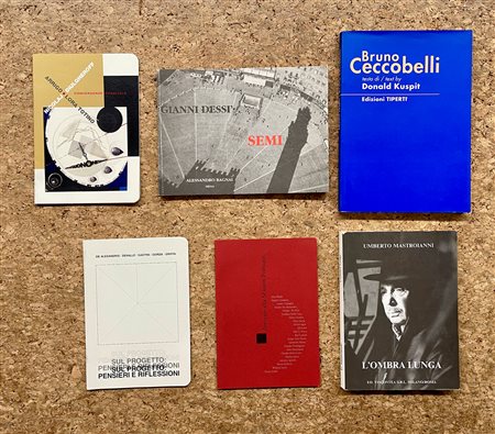 ARTE E POESIA VISIVA - Lotto unico di 6 cataloghi