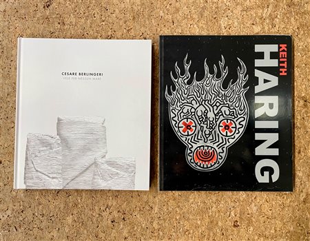 KEITH HARING E CESARE BERLINGERI - Lotto unico di 2 cataloghi