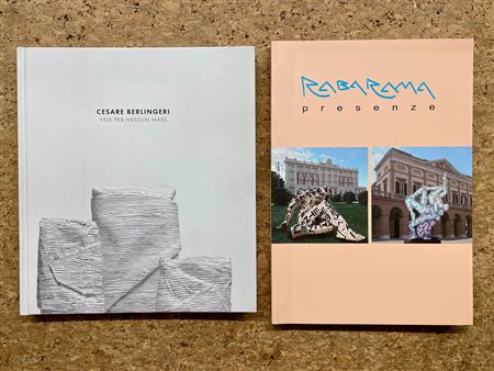 RABARAMA E CESARE BERLINGERI - Lotto unico di 2 cataloghi