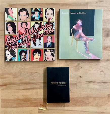 FRANCIS BACON, ANDY WARHOL E DIEGO HERNÁNDEZ - Lotto unico di 3 cataloghi