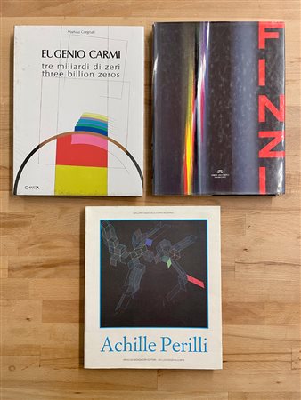ENNIO FINZI, ACHILLE PERILLI E EUGENIO CARMI - Lotto unico di 3 cataloghi