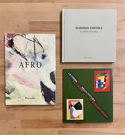 AFRO, ATANASIO SOLDATI E CLAUDIO CINTOLI - Lotto unico di 3 cataloghi