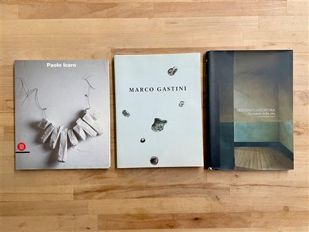 PAOLO ICARO, MARCO GASTINI E ARDUINO CANTAFORA - Lotto unico di 3 cataloghi