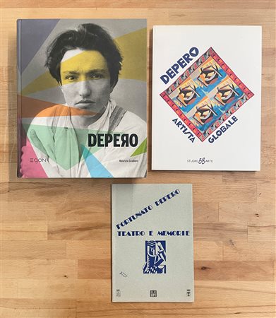 FUTURISMO (FORTUNATO DEPERO) - Lotto unico di 3 cataloghi