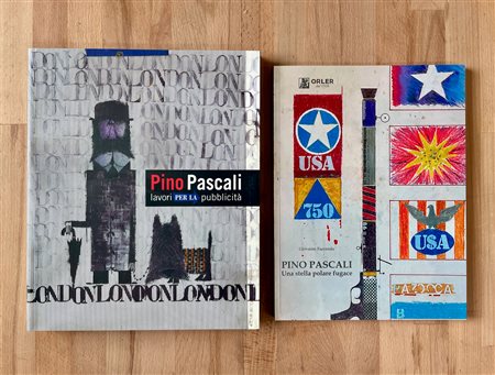 PINO PASCALI - Lotto unico di 2 cataloghi
