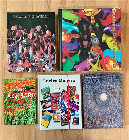 ARTE CONTEMPORANEA ITALIANA - Lotto unico di 5 cataloghi