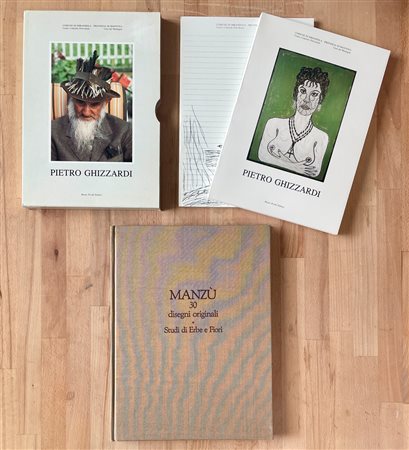 GIACOMO MANZÙ E PIETRO GHIZZARDI - Lotto unico di 2 rari cataloghi