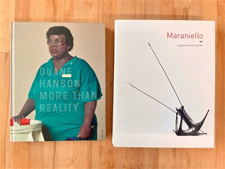 GIUSEPPE MARANIELLO E DUANE HANSON - Lotto unico di 2 cataloghi