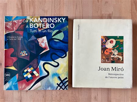 PROTAGONISTI DEL PRIMO NOVECENTO - Lotto unico di 2 cataloghi