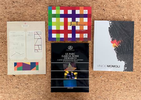 ARTE CINETICA E PROGRAMMATA - Lotto unico di 4 cataloghi