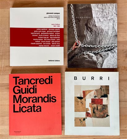 ARTE ITALIANA DEL DOPOGUERRA - Lotto unico di 4 cataloghi