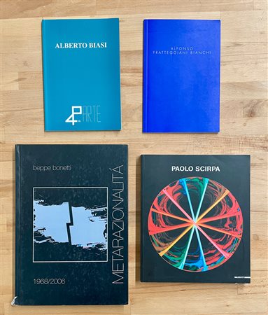 ASTRATTISMO ITALIANO - Lotto unico di 4 cataloghi