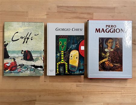 GIORGIO CHIESI, PIERO MAGGIONI E NINO CAFFÈ - Lotto unico di 3 cataloghi