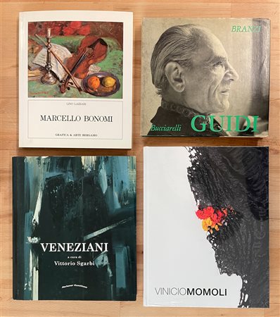 ARTE ITALIANA DEL DOPOGUERRA - Lotto unico di 4 cataloghi