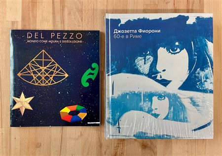 LUCIO DEL PEZZO E GIOSETTA FIORONI - Lotto unico di 2 cataloghi