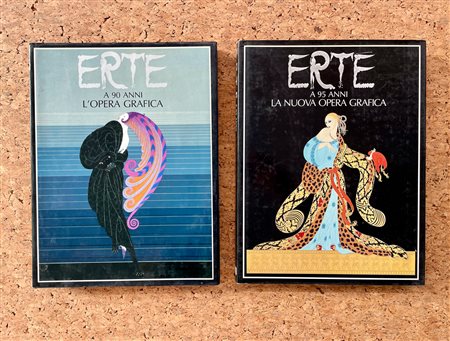 MONOGRAFIE DI ARTE GRAFICA (ERTÉ) - Lotto unico di 2 cataloghi