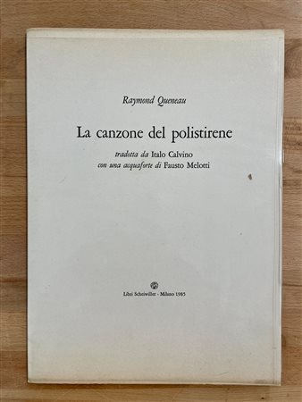 EDIZIONI RARE (FAUSTO MELOTTI) - La canzone del polistirene, 1985
