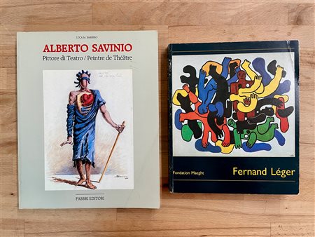ALBERTO SAVINIO E FERNAD LÉGER - Lotto unico di 2 cataloghi