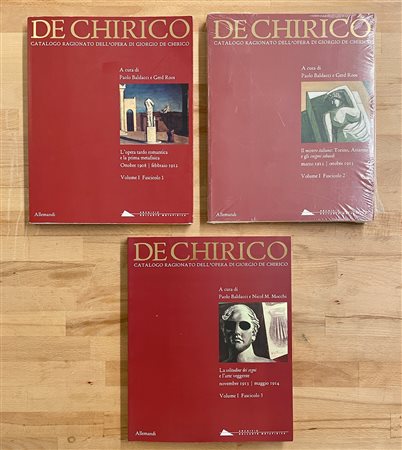 GIORGIO DE CHIRICO - Catalogo ragionato dell'opera di Giorgio De Chirico, Vol I