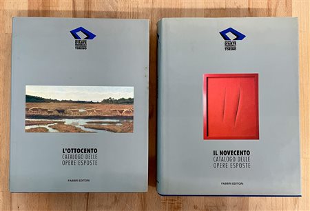 GALLERIA CIVICA D'ARTE MODERNA E CONTEMPORANEA, TORINO - Lotto unico di 2 cataloghi