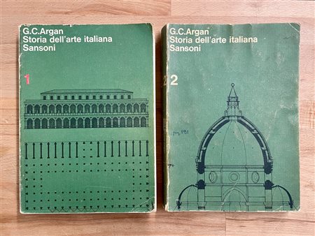 STORIA DELL'ARTE ITALIANA - Lotto unico di 2 cataloghi