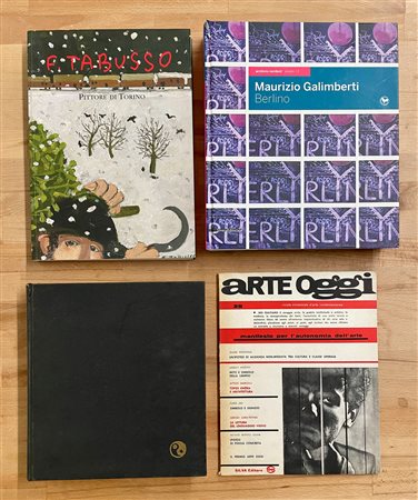 MAURIZIO GALIMBERTI E FRANCESCO TABUSSO - Lotto unico di 4 cataloghi