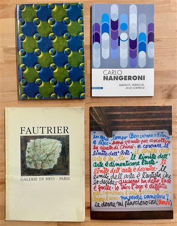 ARTE ITALIANA E INTERNAZIONALE DEL DOPOGUERRA - Lotto unico di 4 cataloghi