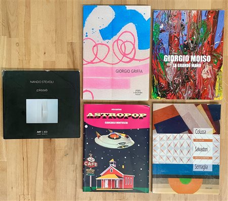 ARTE CONTEMPORANEA ITALIANA - Lotto unico di 5 cataloghi