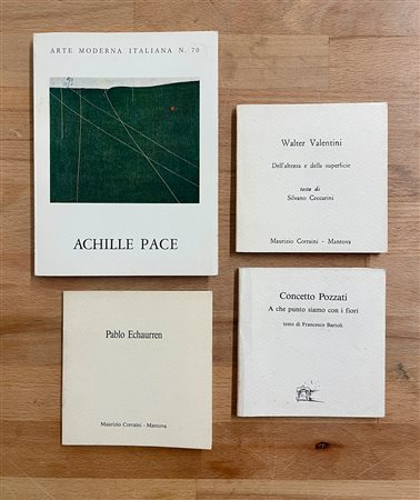 ARTE ITALIANA DEL DOPOGUERRA - Lotto unico di 4 cataloghi