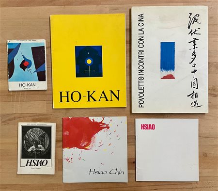 HO-KAN E HSIAO CHIN - Lotto unico di 6 cataloghi