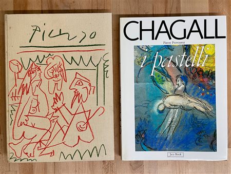 PABLO PICASSO E MARC CHAGALL - Lotto unico di 2 cataloghi