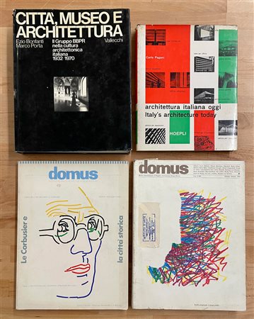 ARCHITETTURA E DESIGN - Lotto unico di 4 cataloghi