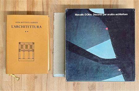 ARCHITETTURA - Lotto unico di 2 cataloghi