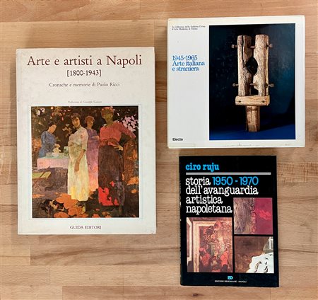 MANUALI D'ARTE ITALIANA E STRANIERA - Lotto unico di 3 cataloghi