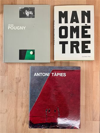 ANTONI TÀPIES E JEAN POUGNY - Lotto unico di 3 cataloghi