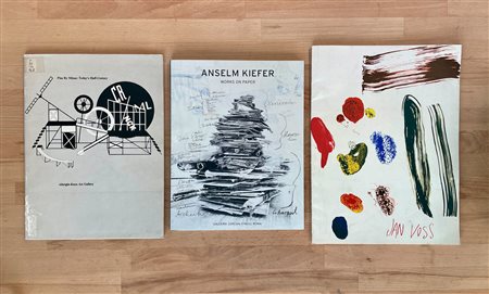 ANSELM KIEFER E JAN VOSS - Lotto unico di 3 cataloghi
