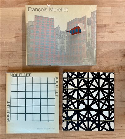 FRANÇOIS MORELLET  - Lotto unico di 3 cataloghi
