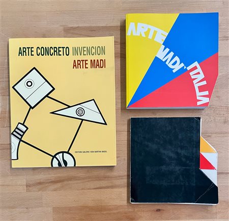 ARTE MADI - Lotto unico di 3 cataloghi