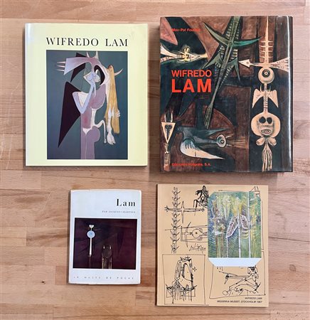 WIFREDO LAM - Lotto unico di 4 cataloghi
