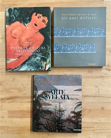 MANUALI D'ARTE ITALIANA - Lotto unico di 3 cataloghi